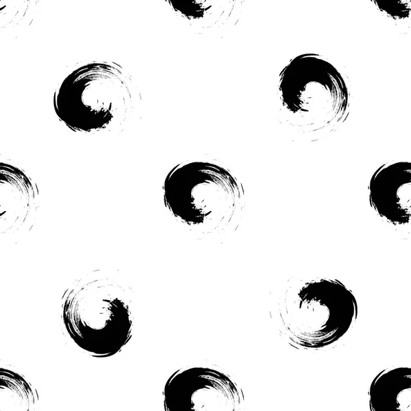 Grunge μαύρο τους λεκέδες σε λευκό φόντο — Διανυσματικό Αρχείο