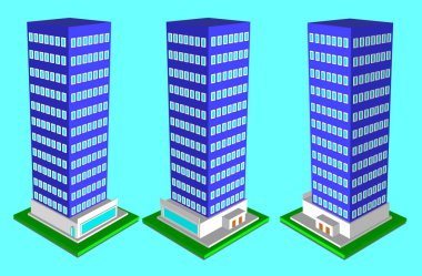  Çok katlı apartmanın üzerinde ilk Bodrum mağazası ile