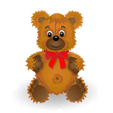 Çocukların yaratıcılık için vektör çizimler yay serisi ile ayı