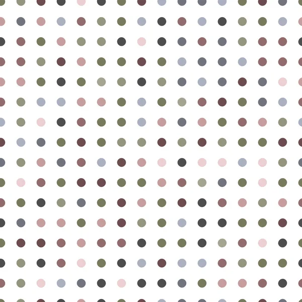 Płynny wzór z kolorowymi kółkami w pastelowych kolorach na białym tle. Ilustracja wektora Ilustracja Stockowa