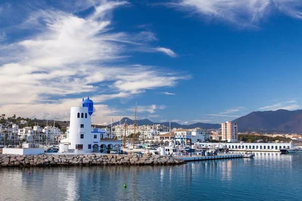 Duquesa Harbour, Costa del Sol, Spagna — Foto Stock