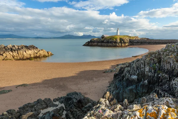 Wschodniej stronie Ynys Llanddwyn, Anglesey — Zdjęcie stockowe