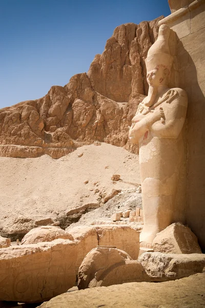 Templo de la Reina Hatshepsut, Ribera Occidental del Nilo, Egipto —  Fotos de Stock