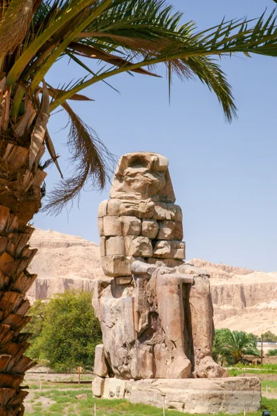 Colosso de Memnon, Egipto — Fotografia de Stock