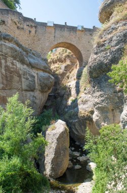Orijinal Köprüsü (Puente Viejo) - Ronda, Endülüs, İspanya