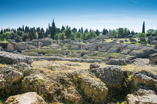 Италия Римские руины, Испания
