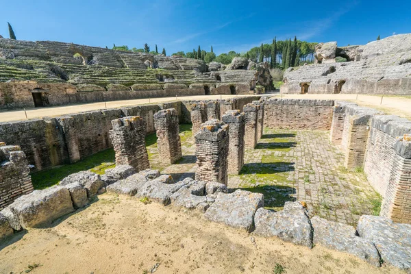 Italica Roma kalıntıları, İspanya — Stok fotoğraf