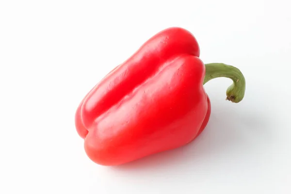 Red pepper isolated on white background. — Stock Photo, Image