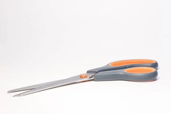 Scissors on white background — Stock Photo, Image