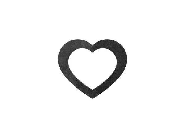 Corazón del amor, ilustración de puntos — Vector de stock