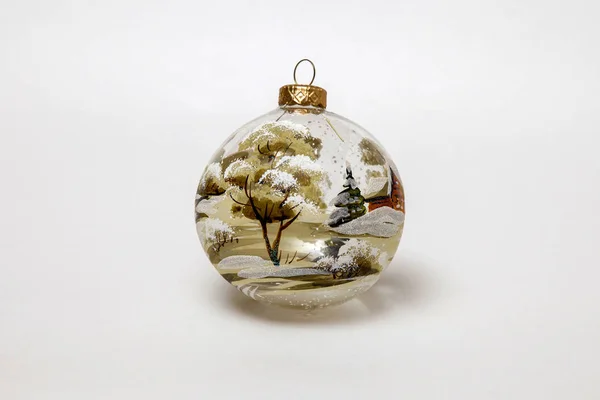 Décorations d'arbre de Noël artisanales — Photo