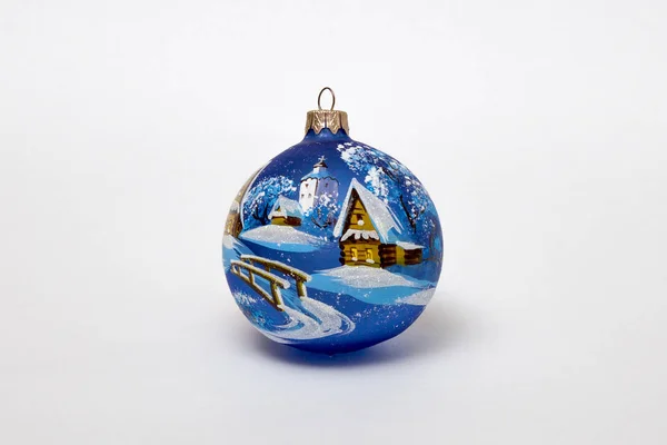 Kerstboom decoratie, handgemaakt — Stockfoto