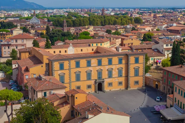 Strade Quasi Confuse Della Città Italiana Pisa Uno Dei Luoghi — Foto Stock