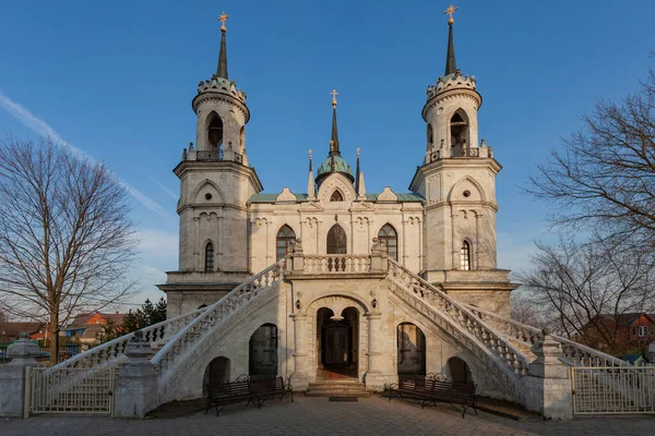 Cerkiew Włodzimierz Ikona Matka Boski Słynny Pomnik Rosyjski Pseudogotyk Xviii — Zdjęcie stockowe