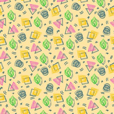 Soyut, pürüzsüz model vektörü