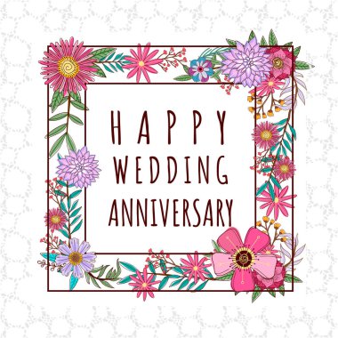 Yıldönümü çiçek tasarım düğün çiçek arka plan