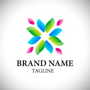 çiçek simgesi, çiçek logosu koleksiyonları, çiçek logosu