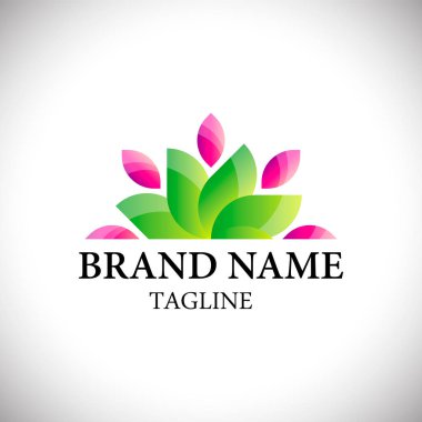 çiçek simgesi, çiçek logosu koleksiyonları, çiçek logosu