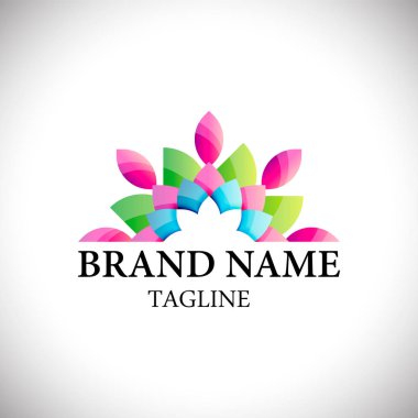 çiçek simgesi, çiçek logosu koleksiyonları, çiçek logosu