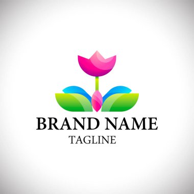 çiçek simgesi, çiçek logosu koleksiyonları, çiçek logosu