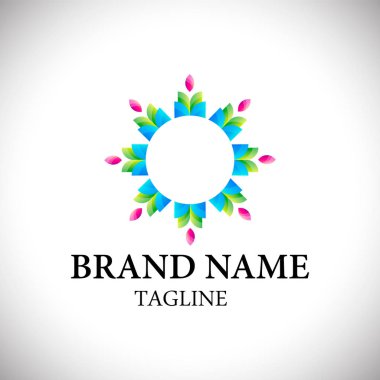 çiçek simgesi, çiçek logosu koleksiyonları, çiçek logosu