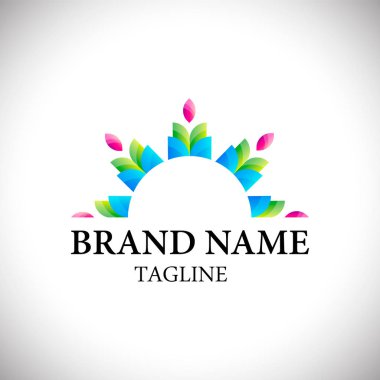 çiçek simgesi, çiçek logosu koleksiyonları, çiçek logosu