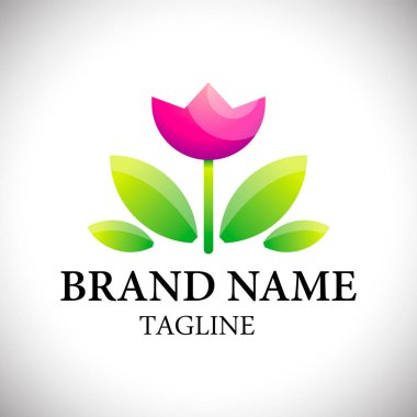 çiçek simgesi, çiçek logosu koleksiyonları, çiçek logosu