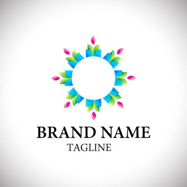 çiçek simgesi, çiçek logosu koleksiyonları, çiçek logosu