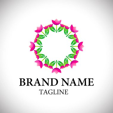 çiçek simgesi, çiçek logosu koleksiyonları, çiçek logosu