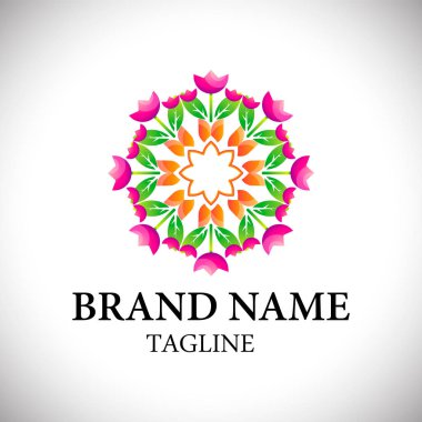 çiçek simgesi, çiçek logosu koleksiyonları, çiçek logosu