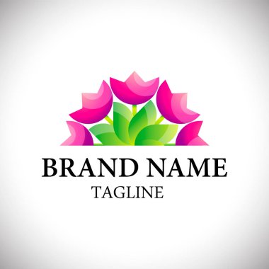 çiçek simgesi, çiçek logosu koleksiyonları, çiçek logosu