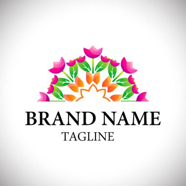 çiçek simgesi, çiçek logosu koleksiyonları, çiçek logosu