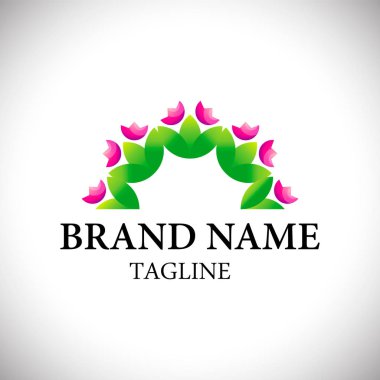 çiçek simgesi, çiçek logosu koleksiyonları, çiçek logosu