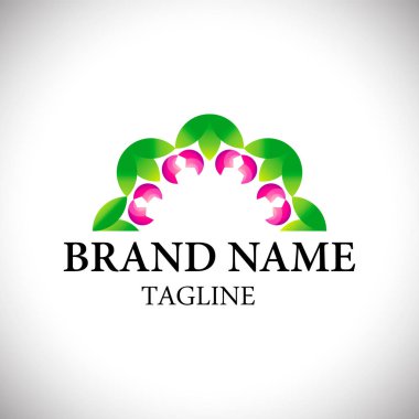 çiçek simgesi, çiçek logosu koleksiyonları, çiçek logosu
