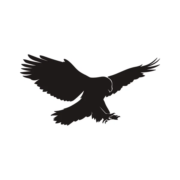 Eagle Silhouet Vector Set — Stockvector