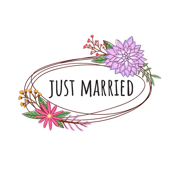 El çizimi gül çelenk ve çiçek öğeleri