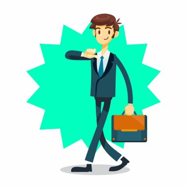 Gururlu bir karikatür karakteri.