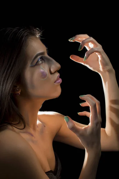 Artistic make up — Stock Photo, Image