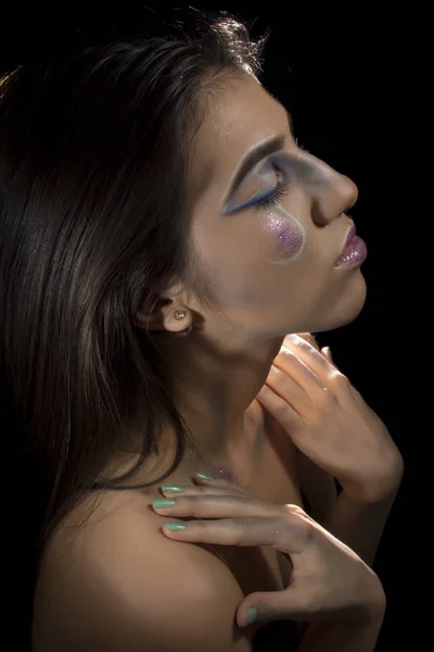 Artistik make up — Stok Foto
