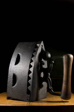 Vintage giyim kömür demir