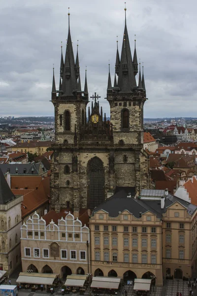 Église Mère Dieu Devant Dans Centre Prague République Tchèque — Photo