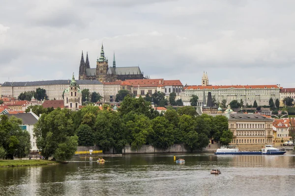 Utsikt Över Gamla Stan Prag Tjeckien — Stockfoto