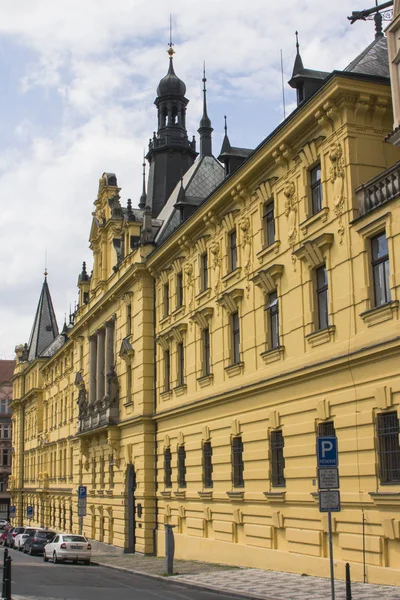 Piękny Stary Dom Centrum Pragi Czechy — Zdjęcie stockowe