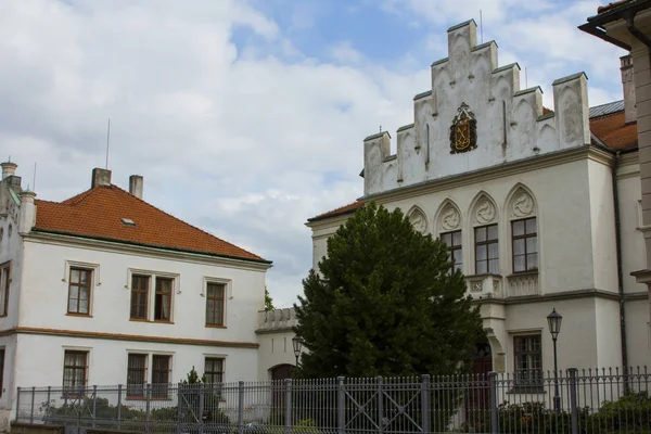 Piękny Stary Dom Centrum Pragi Czechy — Zdjęcie stockowe