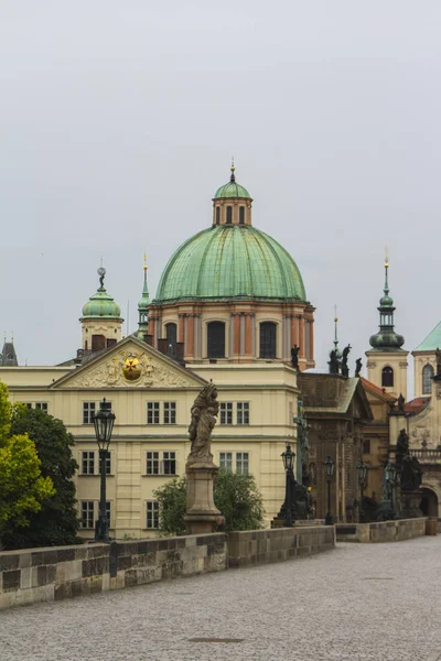 Starověké Církve Historickém Centru Prahy Česká Republika — Stock fotografie