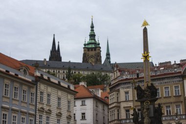 Prag eski şehir görünümünü. Çek Cumhuriyeti
