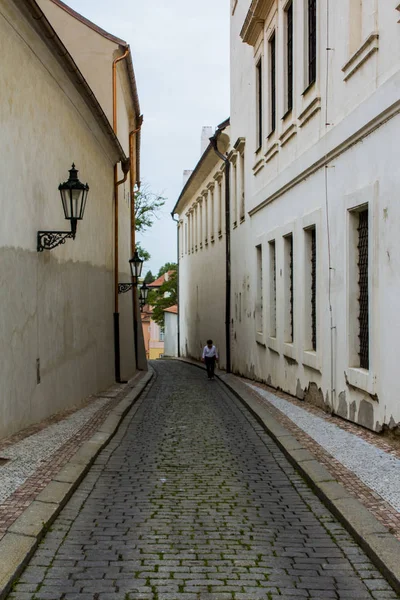 Prag Eski Şehir Caddede Çek Cumhuriyeti — Stok fotoğraf