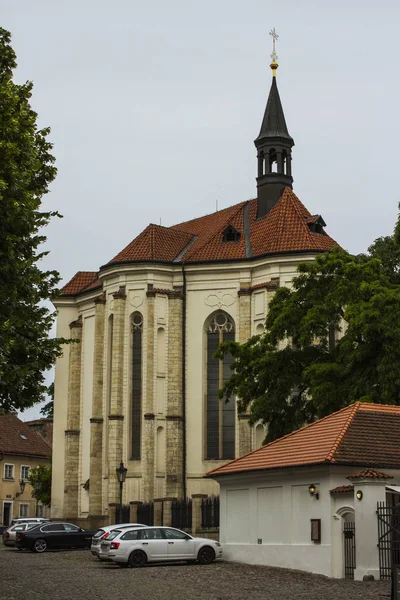 Antigua Iglesia Ciudad Vieja Praga República Checa —  Fotos de Stock