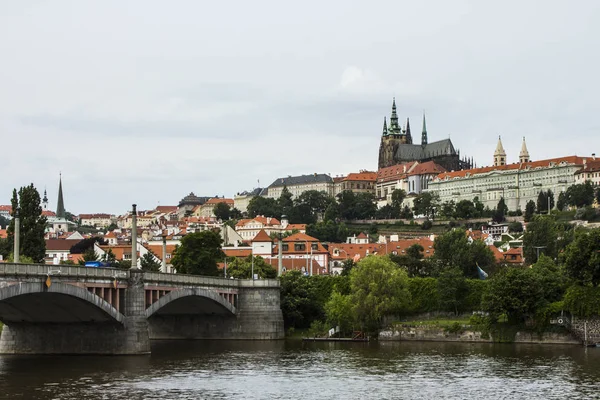 Utsikt Över Gamla Stan Prag Tjeckien — Stockfoto