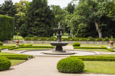 Prag'ın Kraliyet Bahçe Çeşmesi. Çek Cumhuriyeti